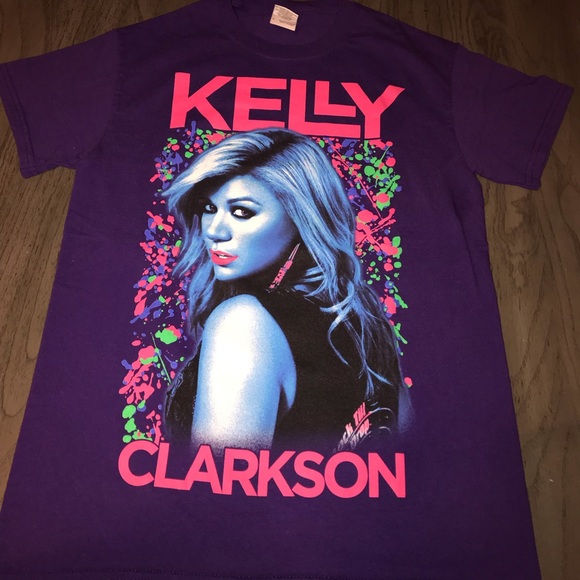 Tops - Kelly Clarkson Summer Tour 2013 Shirt Size S